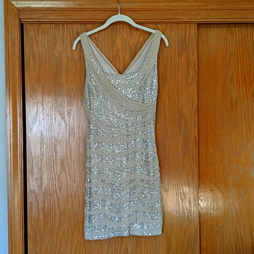 Sequin Express Dress
